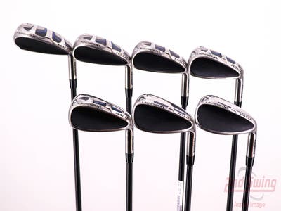 Cleveland Launcher XL Halo Iron Set 5-PW AW Project X Cypher 50 Graphite Senior Right Handed 38.5in