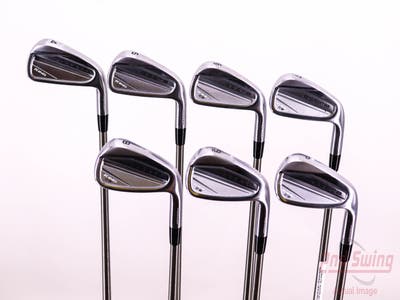 Cobra 2023 KING Forged CB Iron Set 4-PW Aerotech SteelFiber i95 Graphite Stiff Right Handed 38.25in