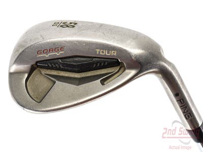 Ping Tour Gorge Wedge Lob LW 58° Standard Sole Stock Steel Shaft Steel Wedge Flex Right Handed Black Dot 35.25in