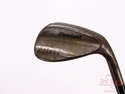 Cleveland RTX ZipCore Raw Wedge Lob LW 58° 12 Deg Bounce Dynamic Gold Spinner TI Steel Wedge Flex Right Handed 35.0in