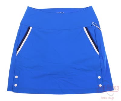 New Womens Kinona Classy and Sassy Skort Small S Azure Blue MSRP $139