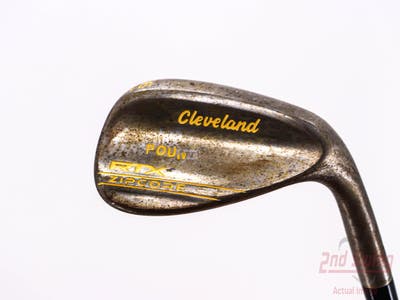 Cleveland RTX ZipCore Raw Wedge Sand SW 56° 12 Deg Bounce Dynamic Gold Spinner TI Steel Wedge Flex Right Handed 35.25in