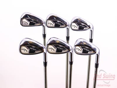 Callaway Apex 19 Iron Set 6-PW AW UST Mamiya Recoil ZT9 F3 Graphite Regular Right Handed 37.25in