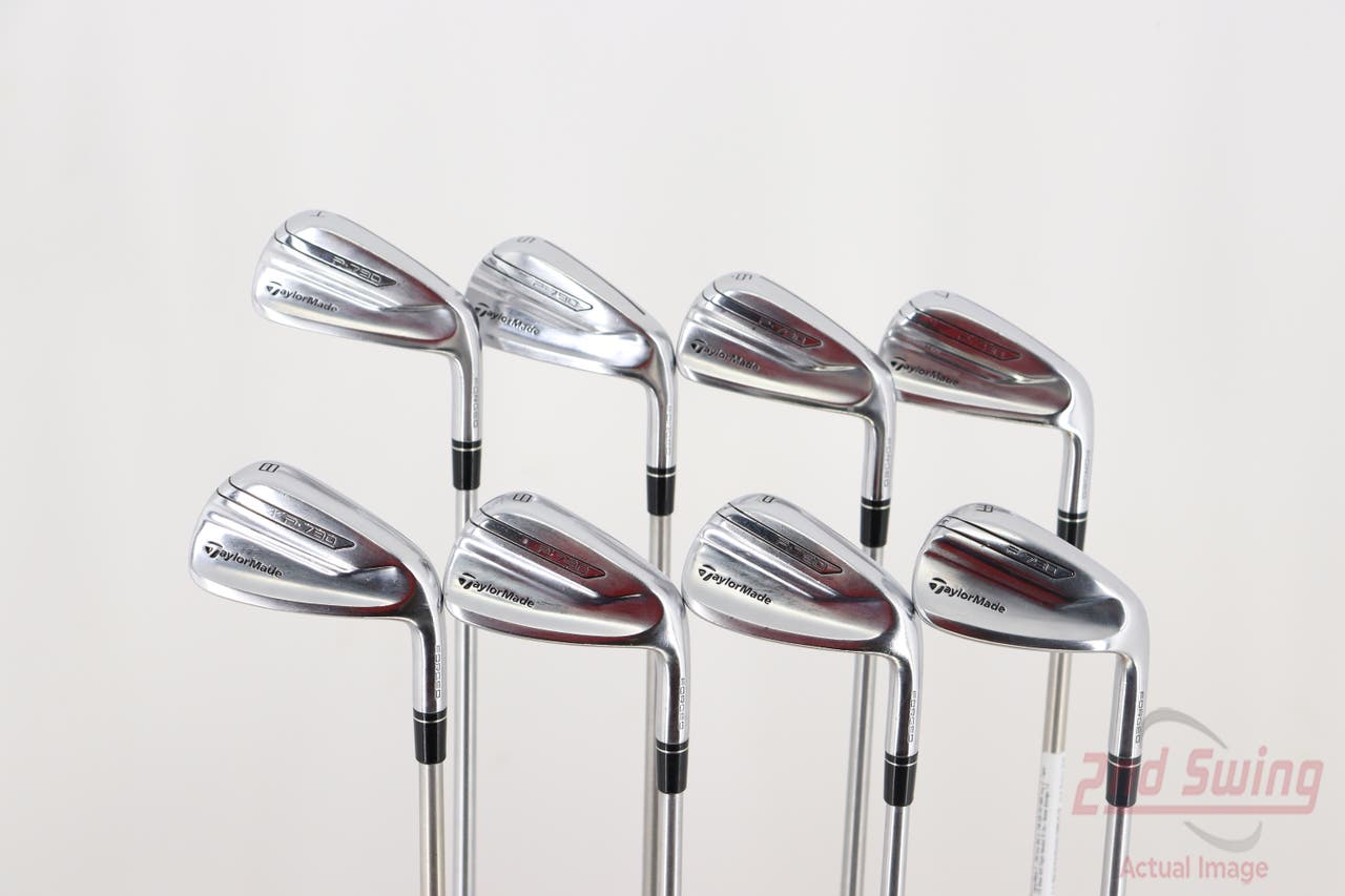 TaylorMade P-790 Iron Set 4-PW AW FST KBS Tour C-Taper 120 Steel Stiff Right Handed 38.0in
