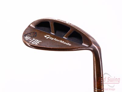 TaylorMade Milled Grind Hi-Toe Big Foot Wedge Lob LW 60° 15 Deg Bounce Dynamic Gold Spinner TI Steel Stiff Right Handed 34.75in