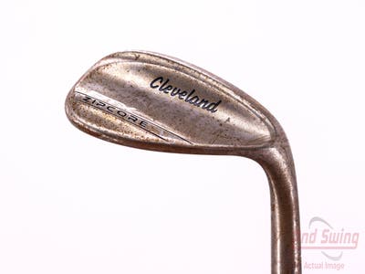 Cleveland RTX ZipCore Raw Wedge Sand SW 56° 10 Deg Bounce Dynamic Gold Spinner TI Steel Wedge Flex Right Handed 35.5in