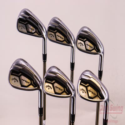 Callaway Apex CF16 Iron Set 6-PW AW UST Mamiya Recoil 760 ES Graphite Regular Right Handed 37.5in
