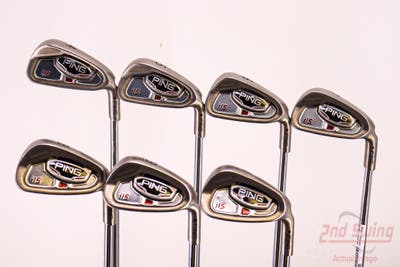 Ping i15 Iron Set 4-PW Ping AWT Steel Stiff Right Handed Maroon Dot 38.75in
