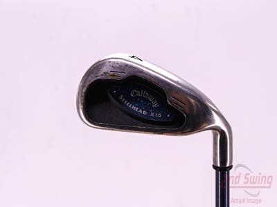 Callaway X-16 Single Iron 4 Iron Callaway System CW75 Graphite Stiff Right Handed 38.75in