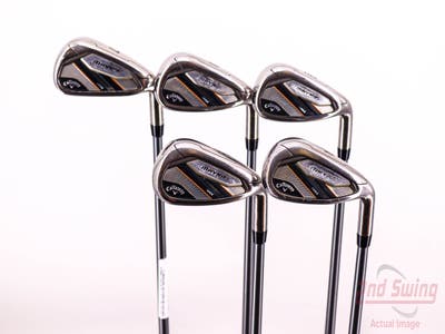 Callaway Mavrik Max Iron Set 7-PW AW Project X Catalyst 55 Graphite Senior Right Handed 37.25in