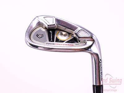 TaylorMade 2009 Tour Preferred Single Iron 9 Iron Stock Steel Shaft Steel Regular Right Handed 36.75in