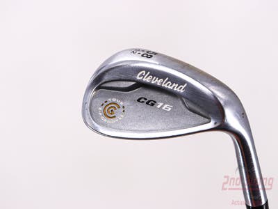 Cleveland CG16 Chrome Zip Groove Wedge Lob LW 58° 12 Deg Bounce Cleveland Traction Wedge Steel Wedge Flex Right Handed 35.25in