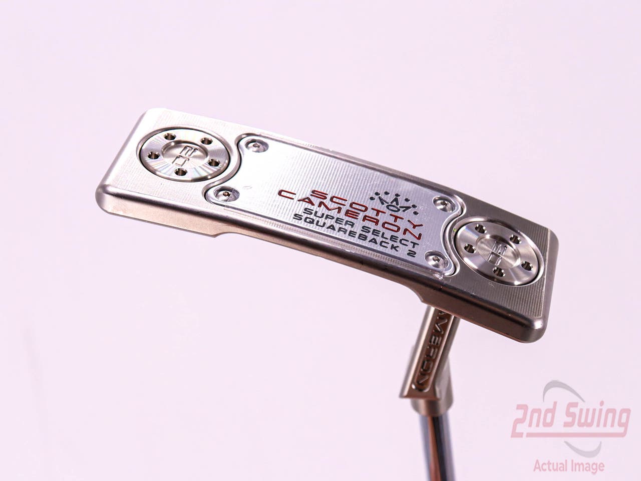 Mint Titleist Scotty Cameron Super Select Squareback 2 Putter Steel Right Handed 33.0in