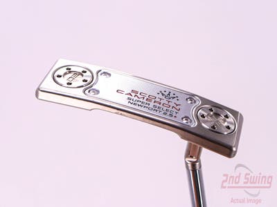 Mint Titleist Scotty Cameron Super Select Newport 2.5 Plus Putter Steel Right Handed 32.5in