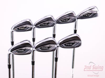 Ping G425 Iron Set 4-PW AWT 2.0 Steel Stiff Left Handed Black Dot 38.5in