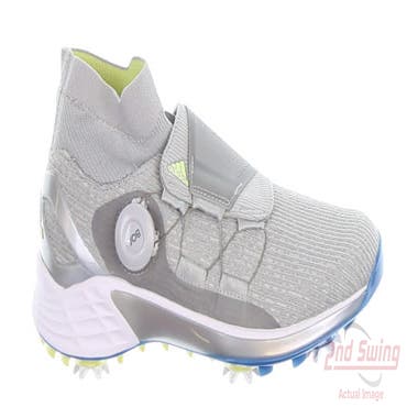 New Womens Golf Shoe Adidas ZG21 Motion BOA Medium 7 Grey/Blue/Yellow MSRP $200 FZ2189