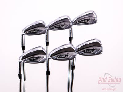 Ping G425 Iron Set 5-PW AWT 2.0 Steel Stiff Left Handed Black Dot 38.5in