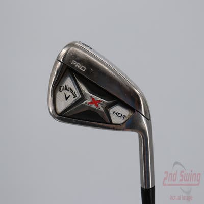 Callaway 2013 X Hot Pro Single Iron 6 Iron Project X 95 5.5 Flighted Steel Regular Right Handed 37.0in