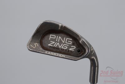 Ping Zing 2 Single Iron 5 Iron Ping JZ Steel Stiff Right Handed Black Dot 38.0in