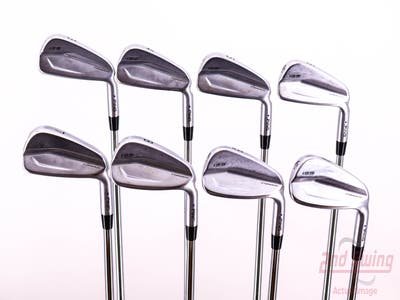 Ping i59 Iron Set 3-PW Dynamic Gold Tour Issue S400 Steel Stiff Right Handed Blue Dot 38.75in