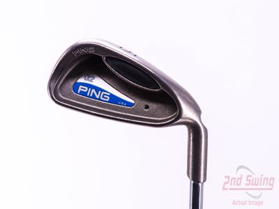 Ping G2 Single Iron 5 Iron Ping CFS Distance with Cushin Steel Stiff Right Handed Black Dot 37.5in