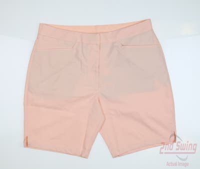 New Womens Puma Shorts Large L Pink MSRP $60