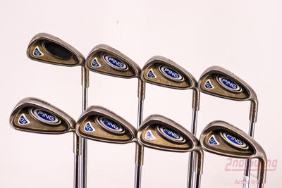 Ping G5 Iron Set 4-PW SW Ping CFS Steel Stiff Right Handed Red dot 37.5in