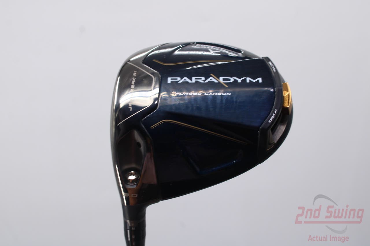 Mint Callaway Paradym Driver 9° Grafalloy ProLaunch Blue 45 Graphite Senior Left Handed 47.5in