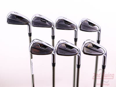 Titleist 2021 T200 Iron Set 5-PW, 48 UST Mamiya Recoil 95 F4 Graphite Stiff Right Handed 38.0in