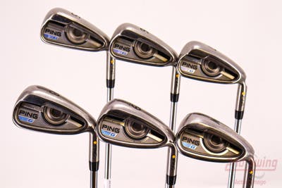 Ping 2016 G Iron Set 5-PW Ping CFS Distance Steel Regular Right Handed Yellow Dot 38.25in