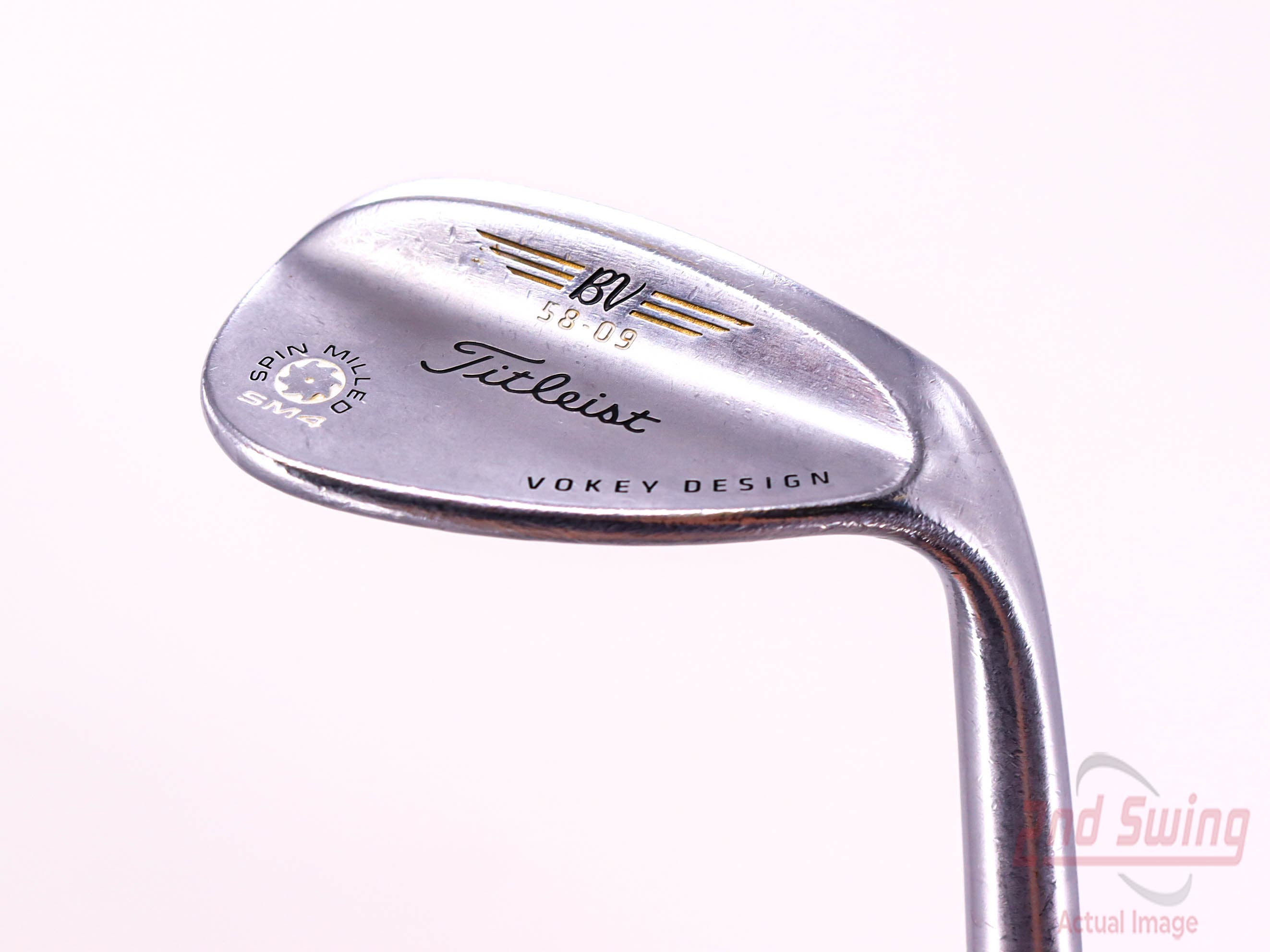 Titleist Vokey Spin Milled SM4 Chrome Wedge (D-52331357510)