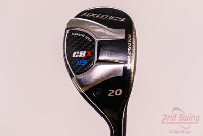 Tour Edge Exotics CBX 119 Hybrid 3 Hybrid 20° Project X Even Flow Blue 85 Graphite Regular Right Handed 39.75in