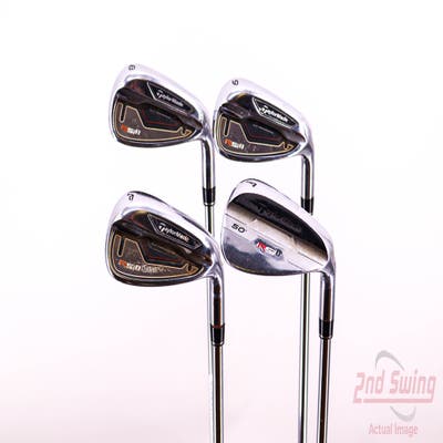 TaylorMade RSi 1 Iron Set 8-PW GW TM Reax Superfast 90 Steel Steel Regular Right Handed 37.0in
