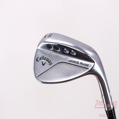 Callaway Jaws Raw Chrome Wedge Sand SW 56° 12 Deg Bounce W Grind Nippon NS Pro 950GH Neo Steel Stiff Right Handed 35.5in