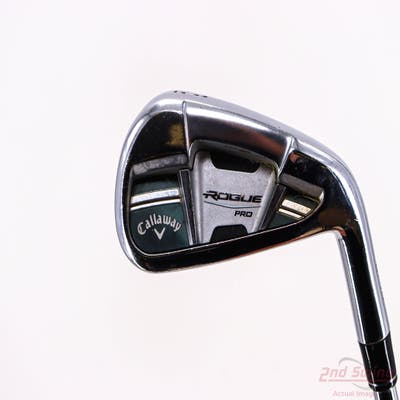 Callaway Rogue Pro Single Iron 6 Iron FST KBS Tour-V Steel Stiff Right Handed -2 Degrees Flat 37.5in