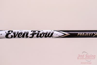 Used W/ Ping RH Adapter Project X EvenFlow Black 75g Driver Shaft X-Stiff 44.25in