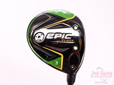 Callaway EPIC Flash Fairway Wood 3 Wood 3W 15° Project X Even Flow Green 45 Graphite Senior Right Handed 43.25in