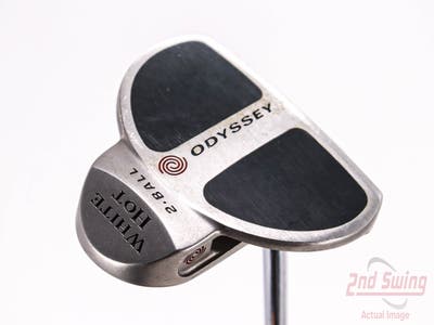 Tour Issue Odyssey White Hot 2-Ball Center Shaft Putter Steel Right Handed 33.5in