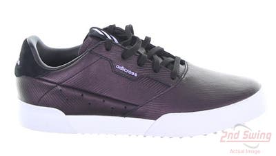 New Womens Golf Shoe Adidas Adicross Retro Medium 10 Purple MSRP $90 GV8322