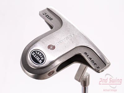 Tour Issue Odyssey White Steel 2-Ball Blade Putter Steel Right Handed 34.0in