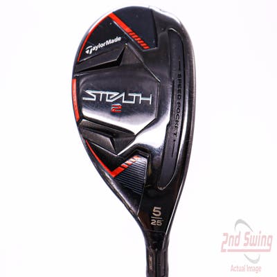 TaylorMade Stealth 2 Rescue Hybrid 5 Hybrid 25° Fujikura Ventus TR Red HB 6 Graphite Regular Right Handed 39.5in
