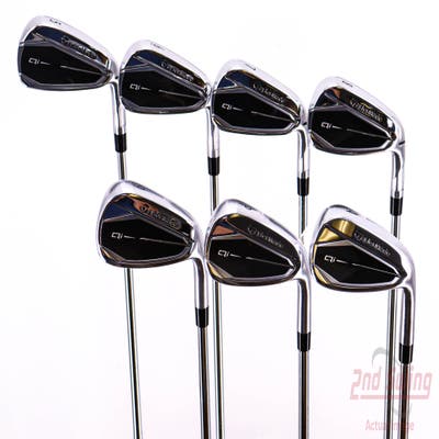 Mint TaylorMade Qi Iron Set 5-PW GW Nippon NS Pro Modus 3 Tour 105 Steel Regular Right Handed 38.5in