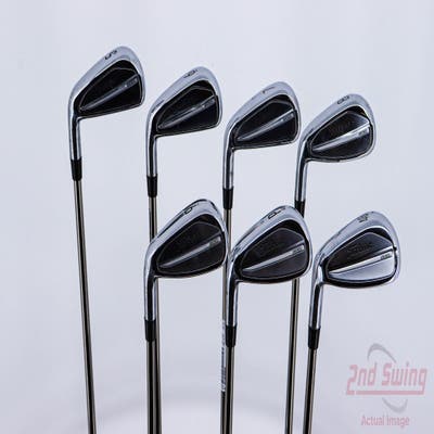 Titleist 2023 T200 Iron Set 5-PW PW2 UST Mamiya Recoil 65 F2 Graphite Senior Left Handed 38.5in