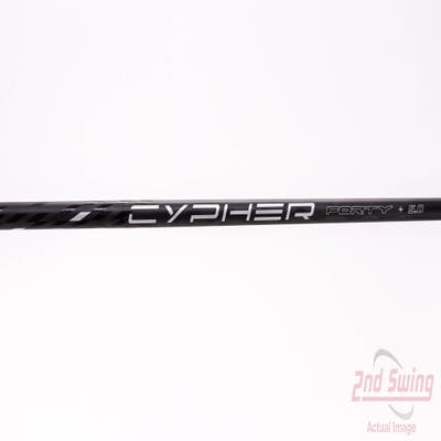 Used W/ Callaway RH Adapter Project X Cypher Black 40g Driver Shaft Senior 44.0in