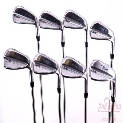 Titleist 2023 T150 Iron Set 4-PW AW Project X LZ Steel Stiff Right Handed 38.5in