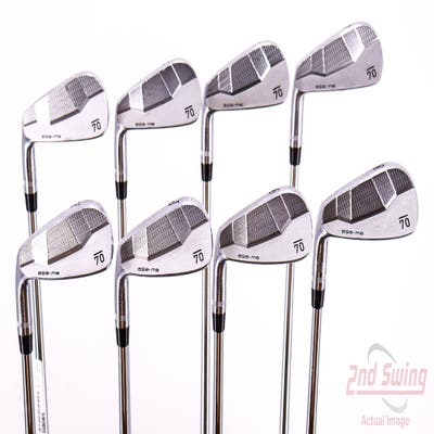 Sub 70 659 MB Forged Satin Iron Set 4-PW AW Project X Rifle 6.5 Steel X-Stiff Left Handed 38.75in