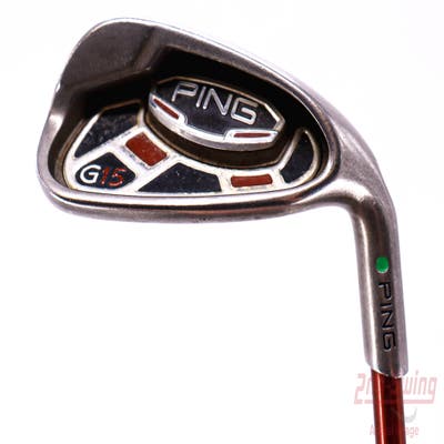 Ping G15 Single Iron Pitching Wedge PW Ping TFC 149I Graphite Soft Regular Right Handed Green Dot 36.25in