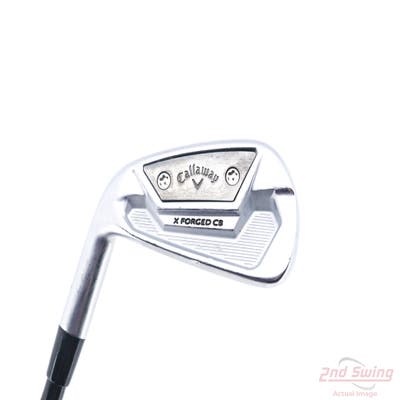 Callaway X Forged CB 21 Single Iron 7 Iron Mitsubishi MMT 95 Graphite Stiff Left Handed 36.75in