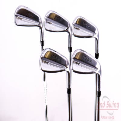 Titleist 2023 T150 Iron Set 7-PW AW True Temper AMT Red S300 Steel Stiff Right Handed 37.0in