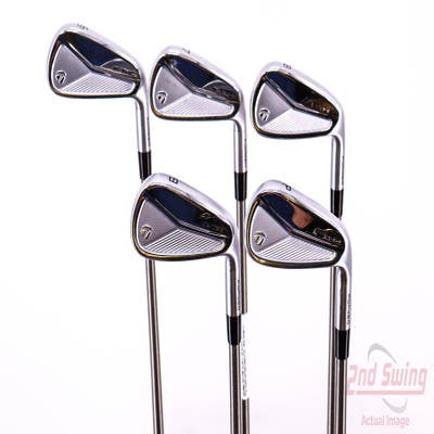 TaylorMade 2023 P7MC Iron Set 6-PW Aerotech SteelFiber i110cw Graphite Stiff Right Handed 37.5in